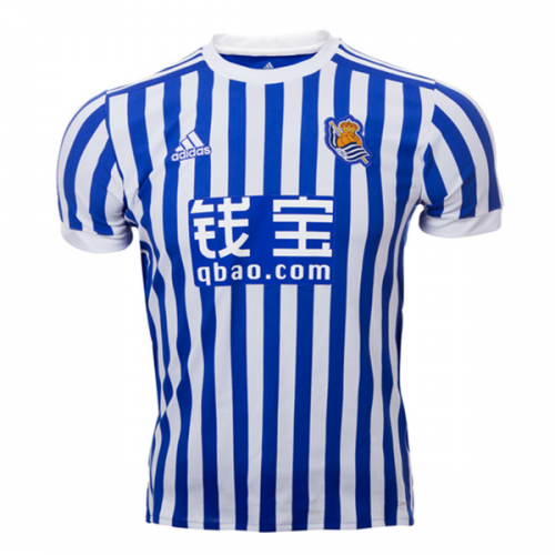 2017-18 Real Sociedad Home Soccer Jersey